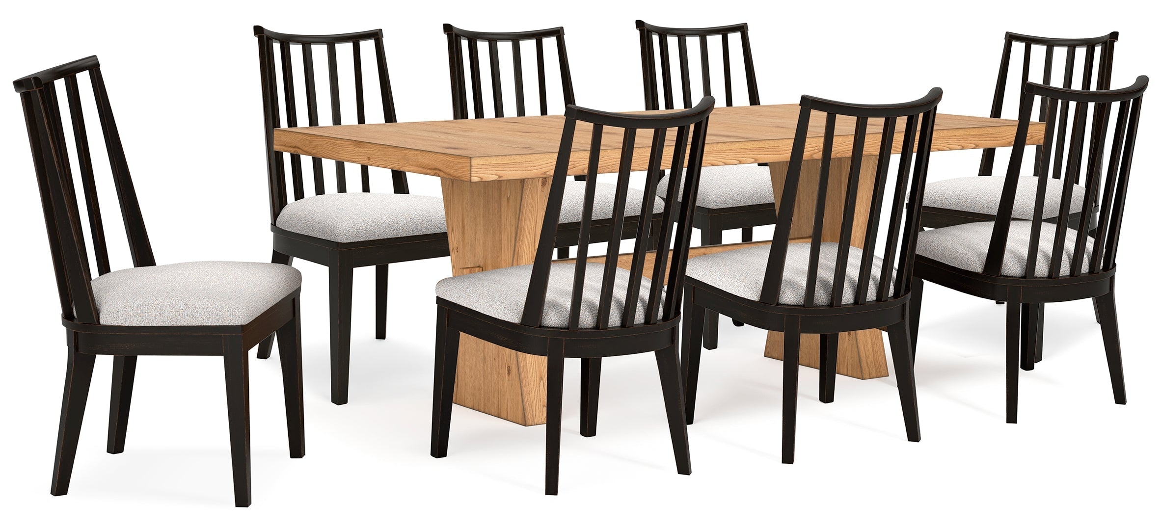 Galliden Dining Table and 6 Chairs