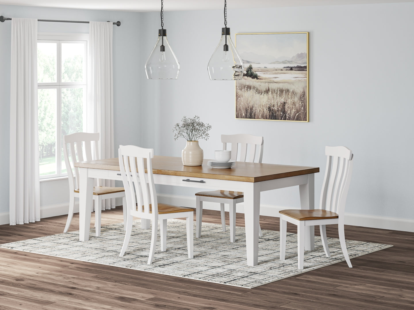 Ashbryn Dining Table and 8 Chairs