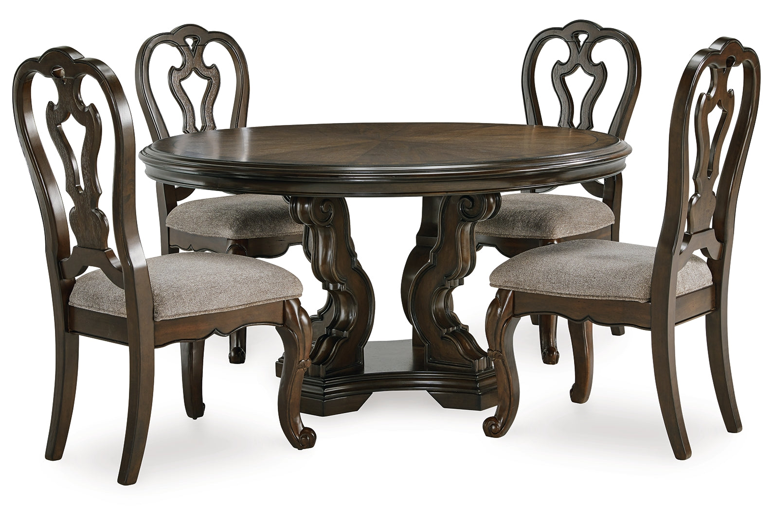 Maylee Dining Table and 10 Chairs with Storage