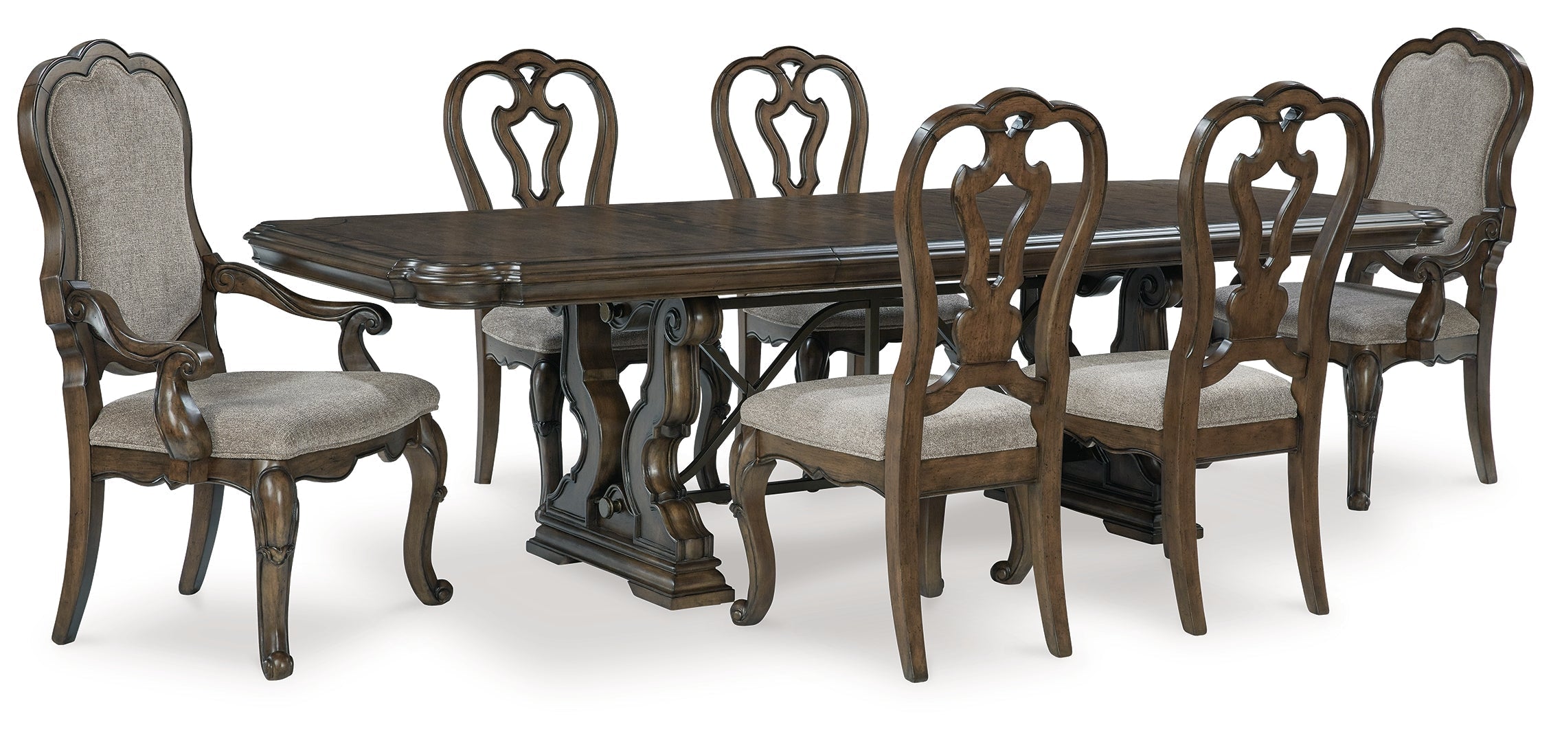 Maylee Dining Table and 4 Chairs with Storage