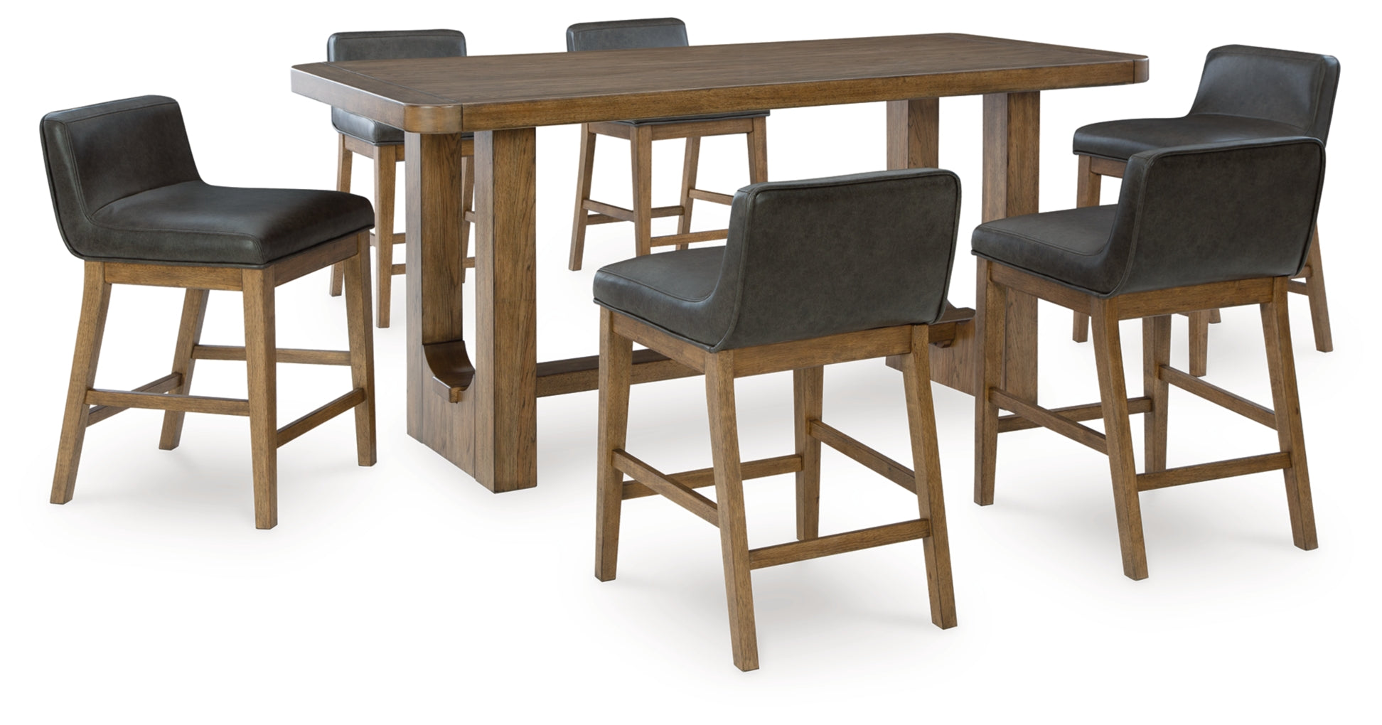 Cabalynn Counter Height Dining Table and Barstools