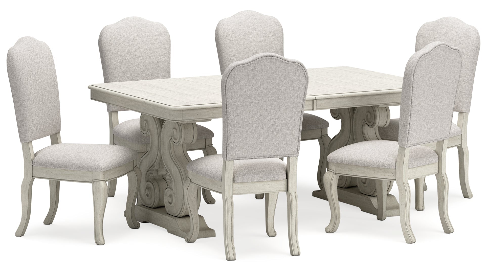 Arlendyne Dining Table and 4 Chairs with Storage