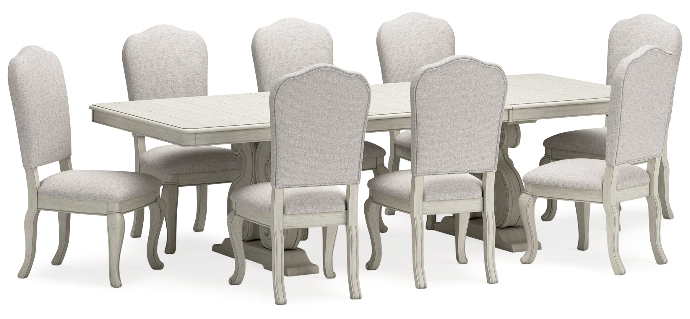 Arlendyne Dining Table and 4 Chairs with Storage