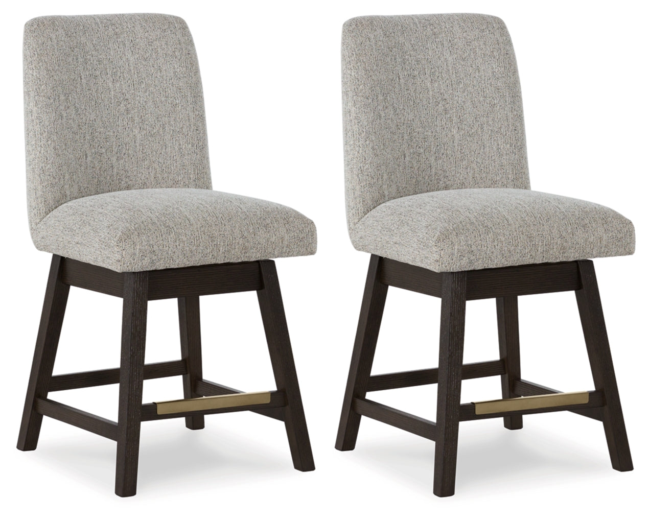 Burkhaus Upholstered Swivel Barstool