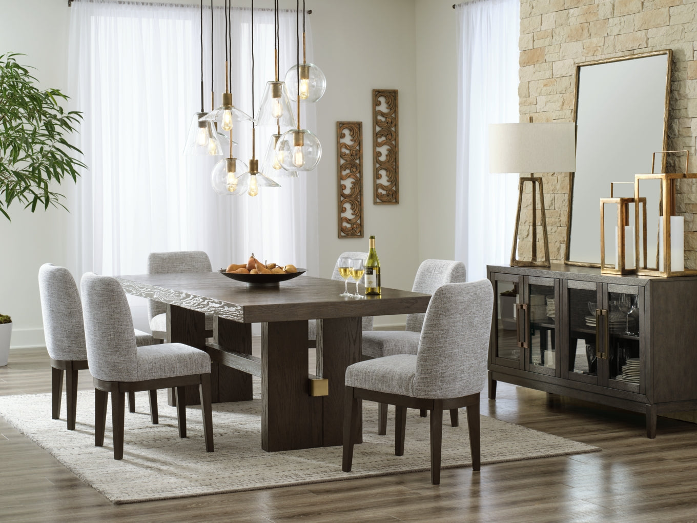 Burkhaus Dining Table and Chairs