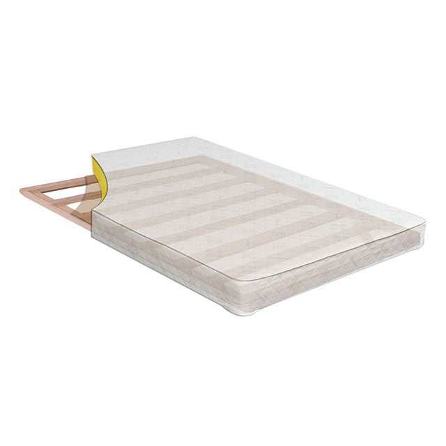 Daisy White 6" Bunkie Board Combo Full Mattress