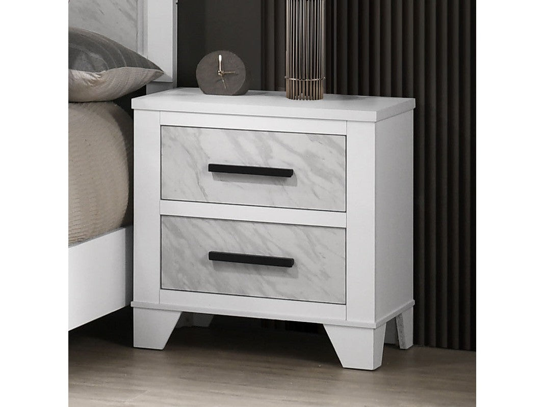 Darlene White Nightstand