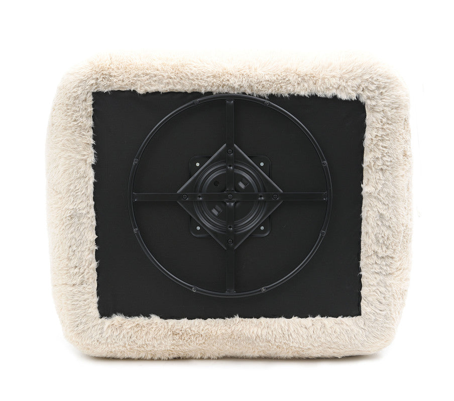 Darwen Sand Swivel Chair