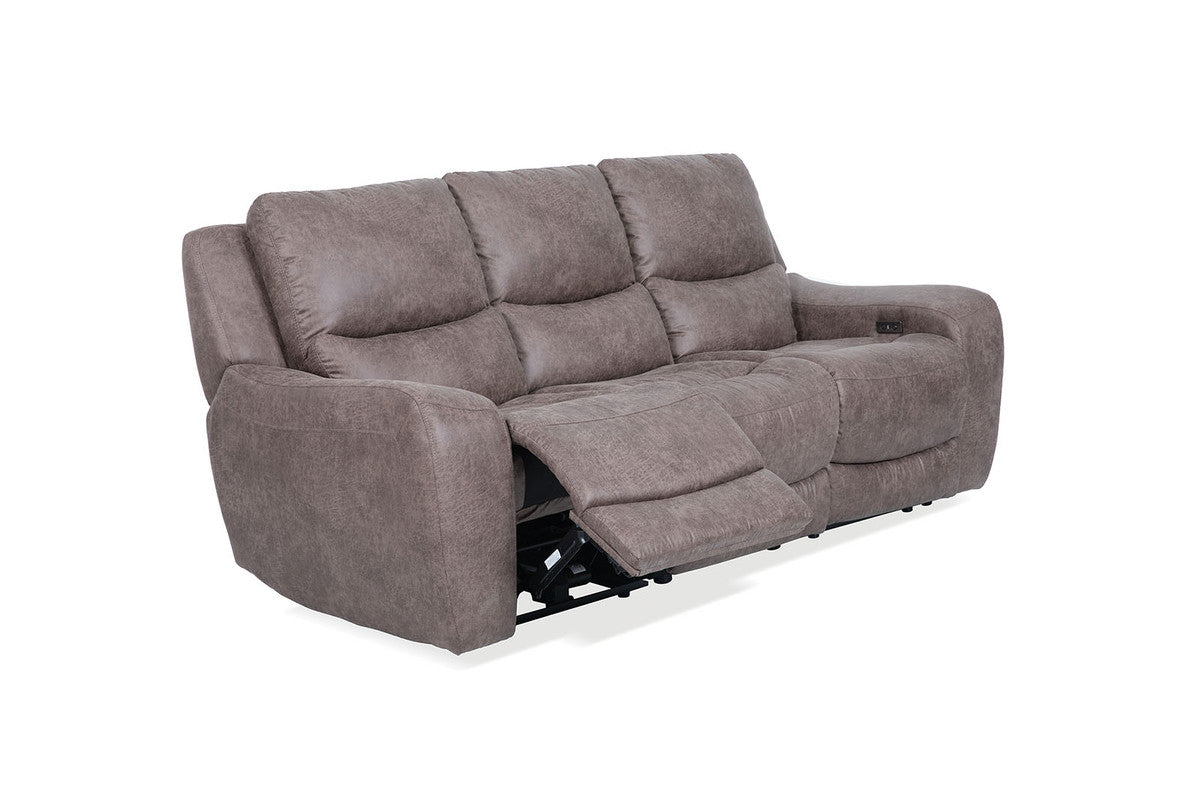 Demetrius Brown Power Sofa