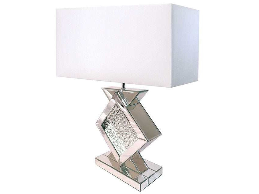 Desma Champagne/White Table Lamp