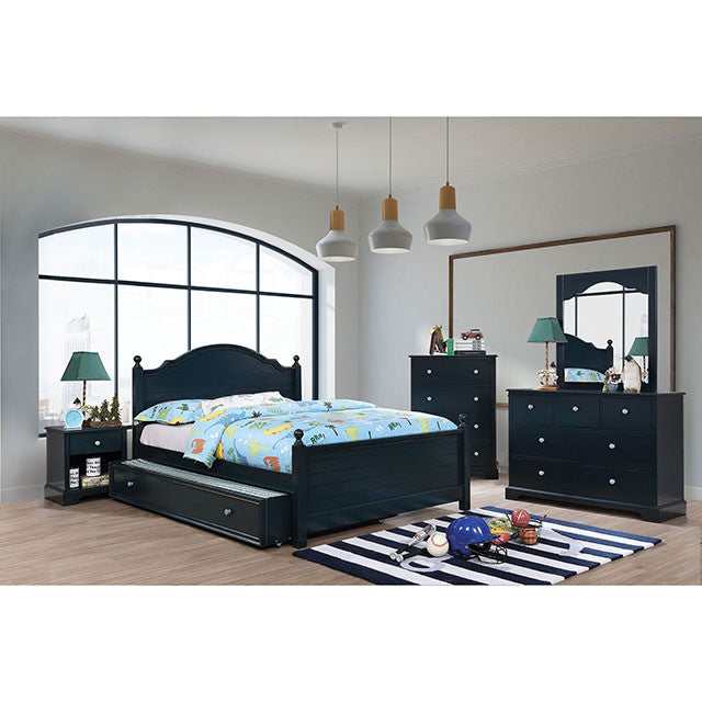 Diane Blue Nightstand