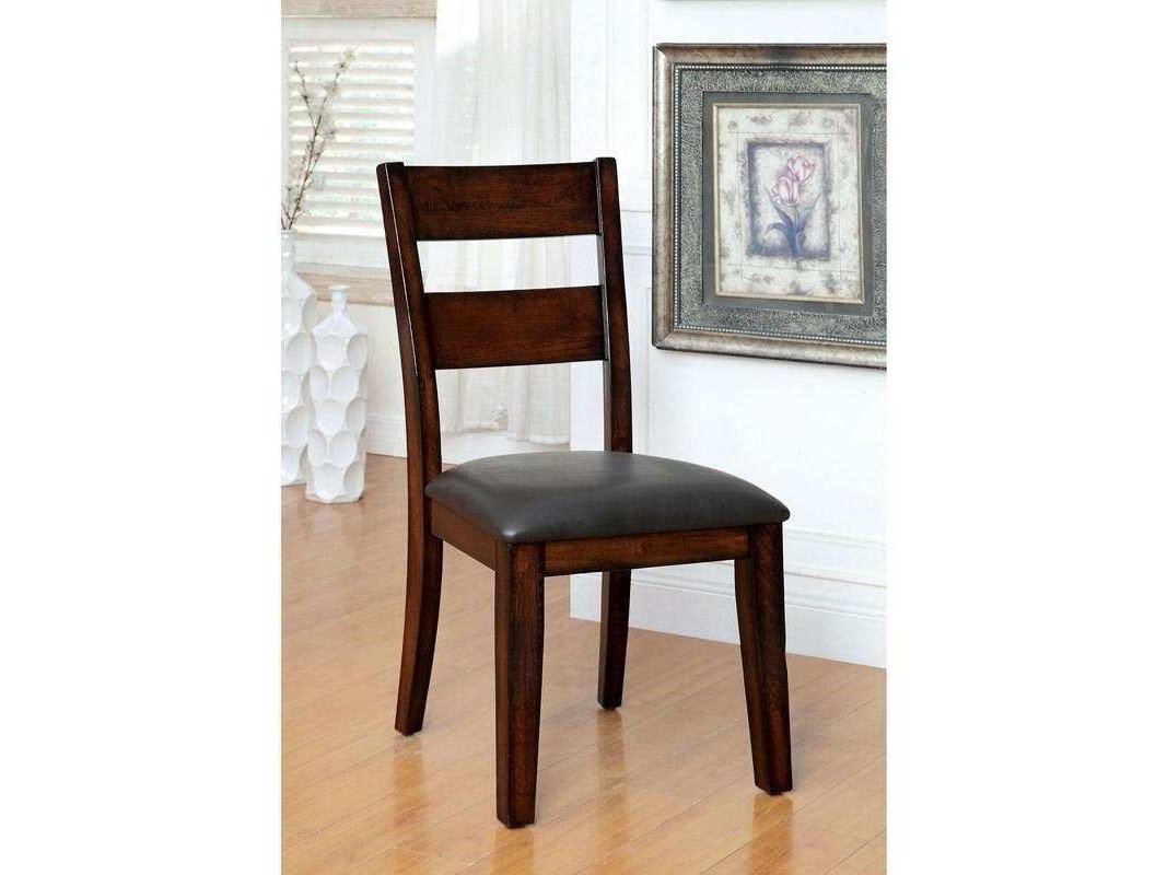 Dickinson I Dark Cherry Dining Side Chair (Set of 2)