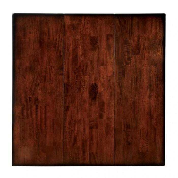 Dickinson II Dark Cherry Counter Height Dining Table w/ 18" Leaf