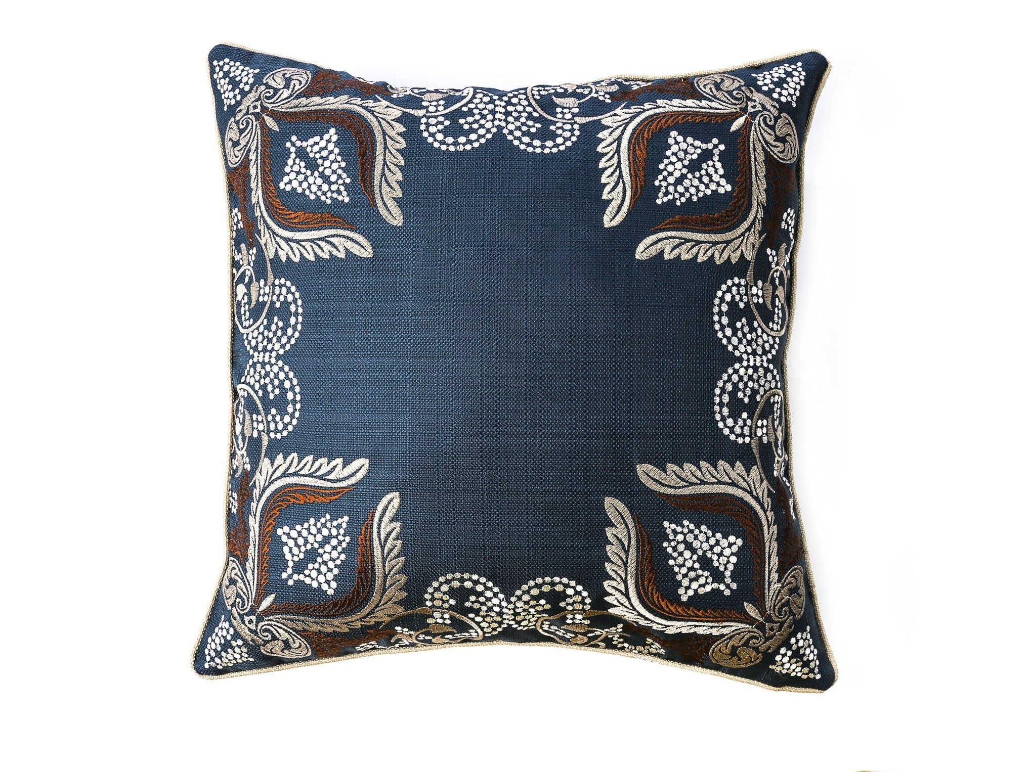 Dina Navy Pillow (Set of 2)