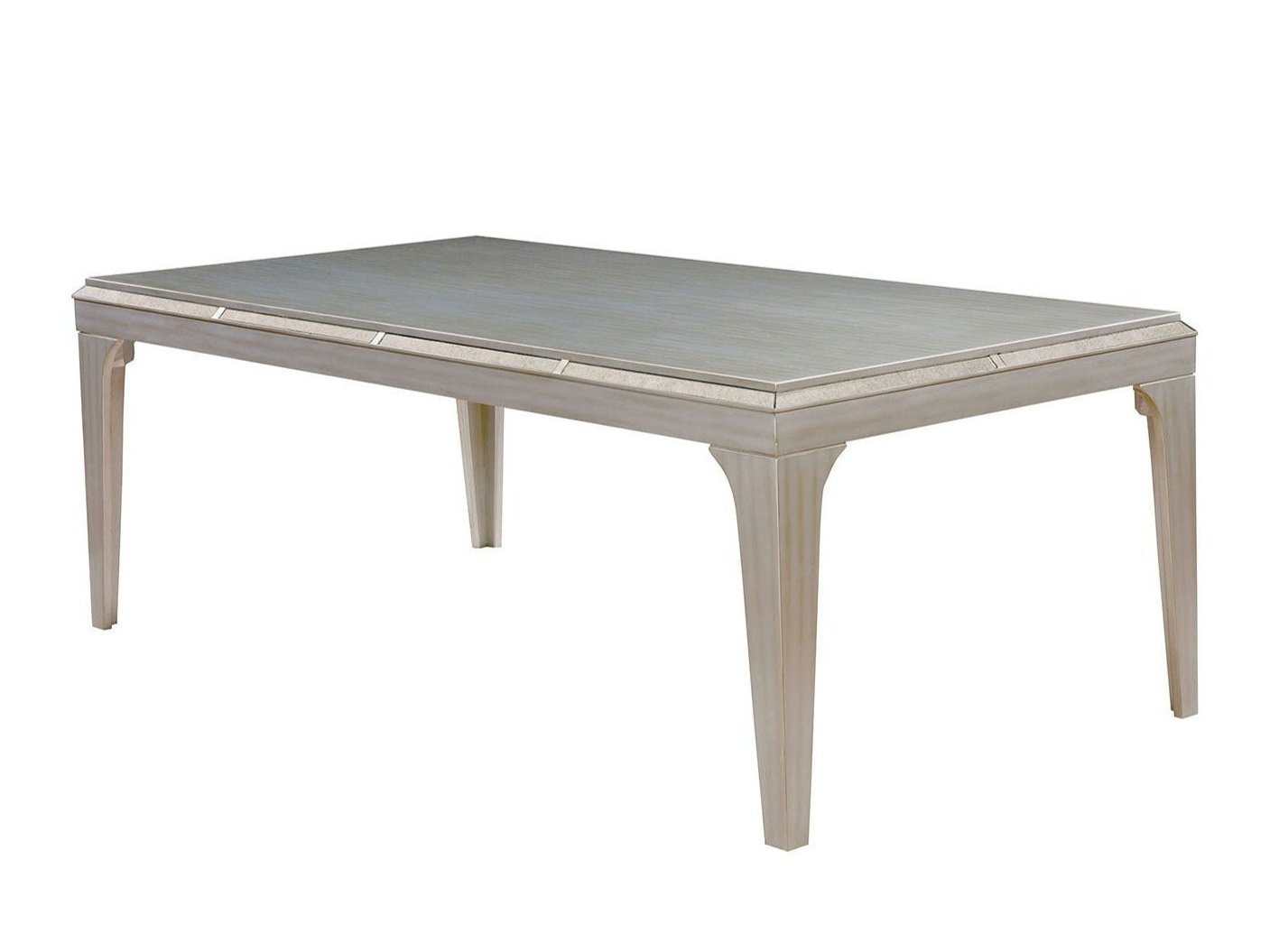 Diocles Silver & Gray Dining Table