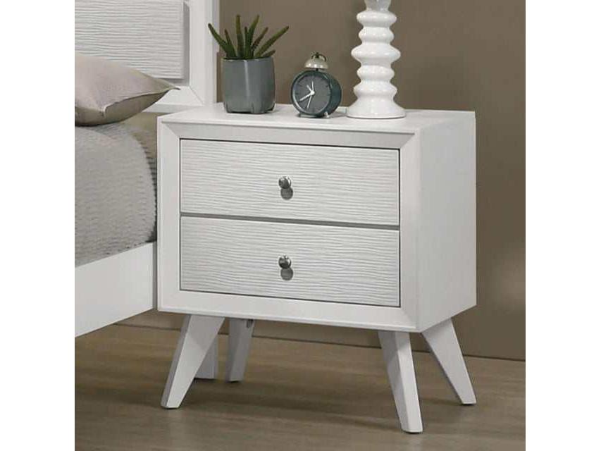 Dortmund White Nightstand