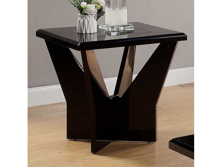Dubendorf Black End Table