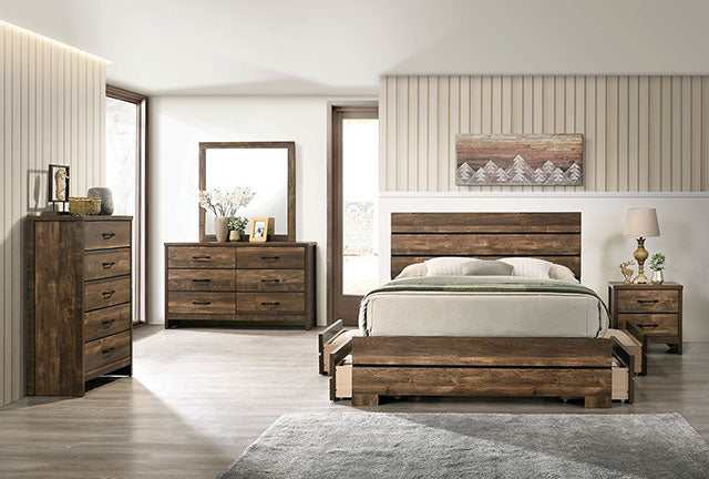 Duckworth Light Walnut Mirror