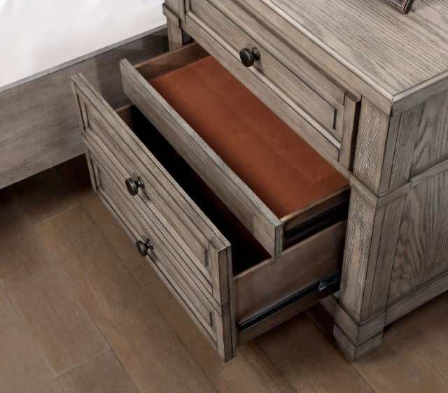 Durango Warm Gray Nightstand w/ USB