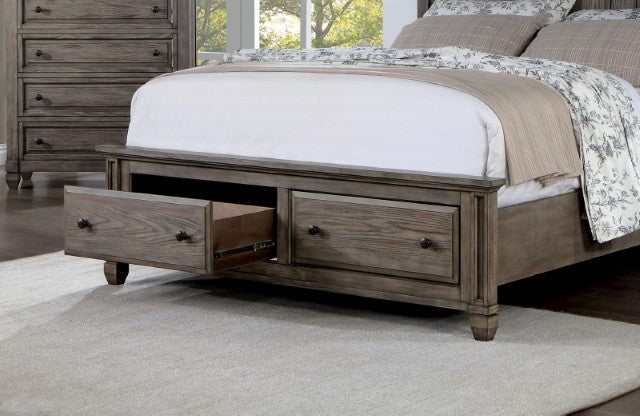 Durango Warm Gray Queen Bed
