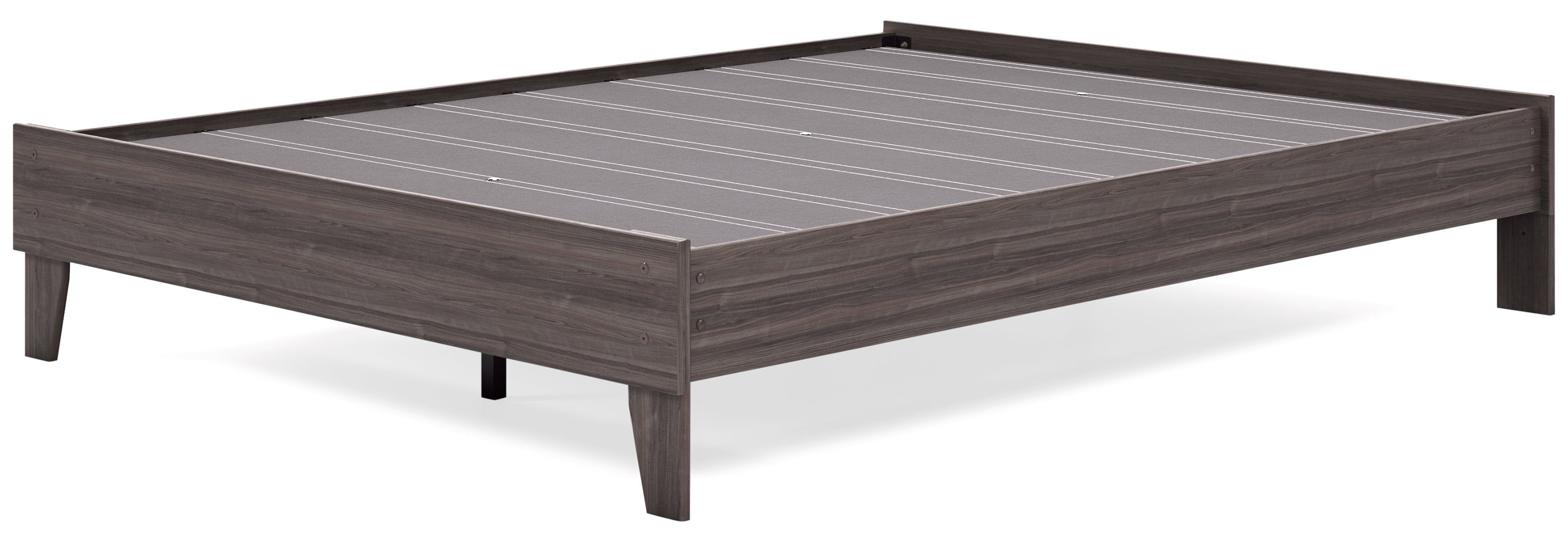 Brymont Queen Platform Bed with 2 Nightstands