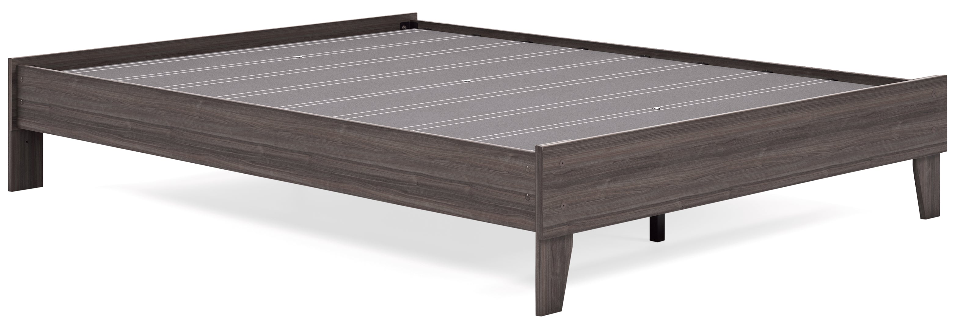 Brymont Queen Platform Bed with 2 Nightstands