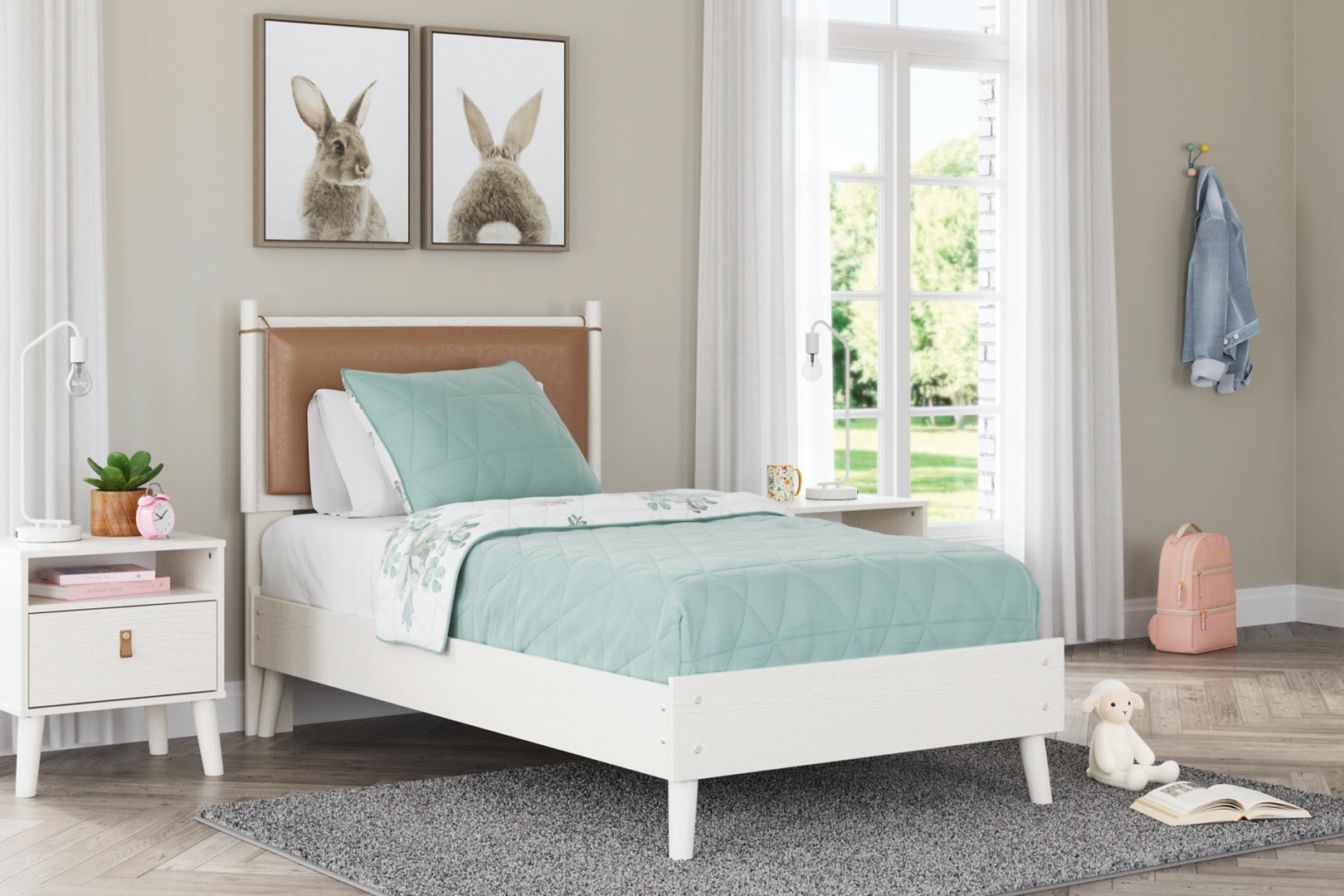 Aprilyn Twin Panel Bed