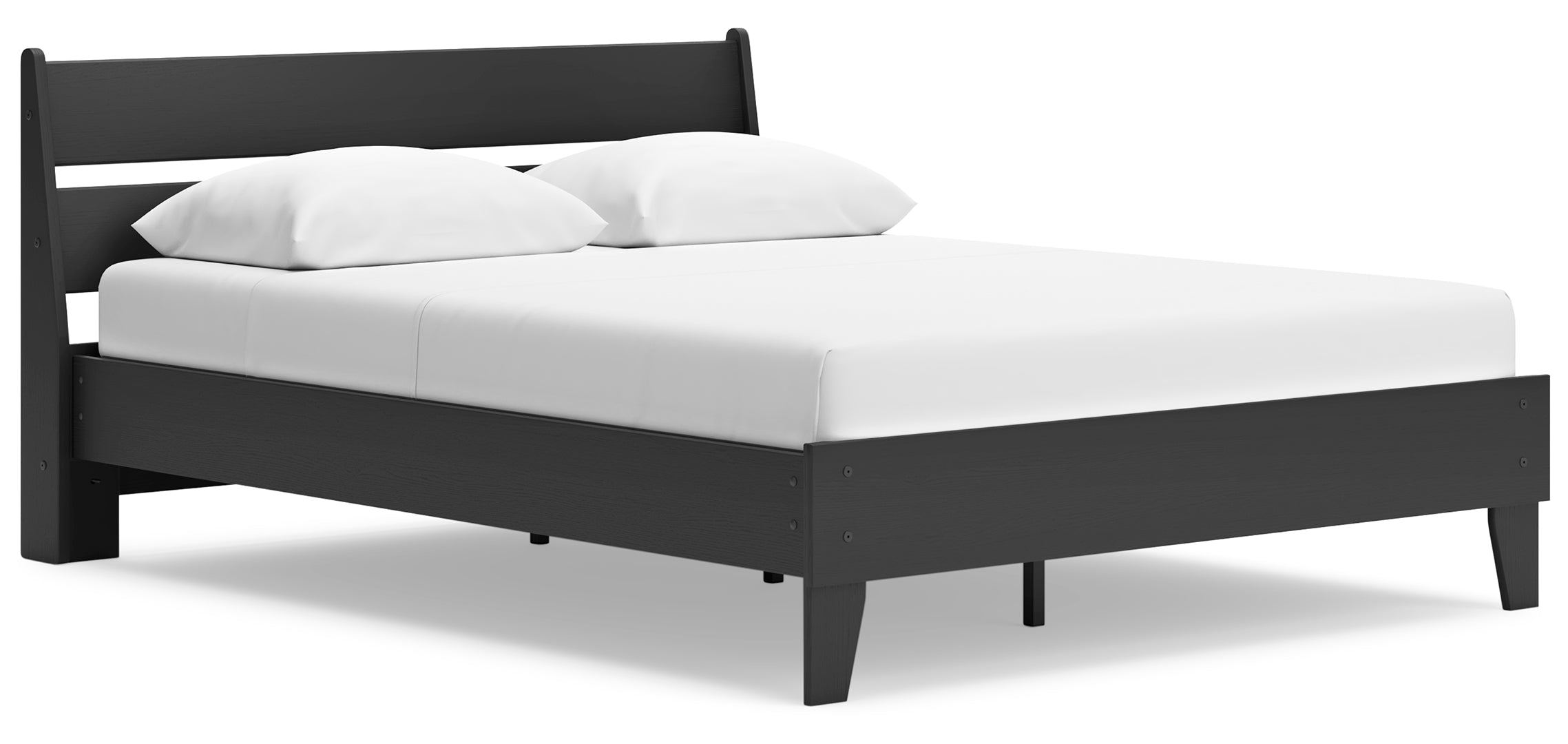 Socalle Bedroom Set Panel Platform Bed with Dresser and 2 Nightstands