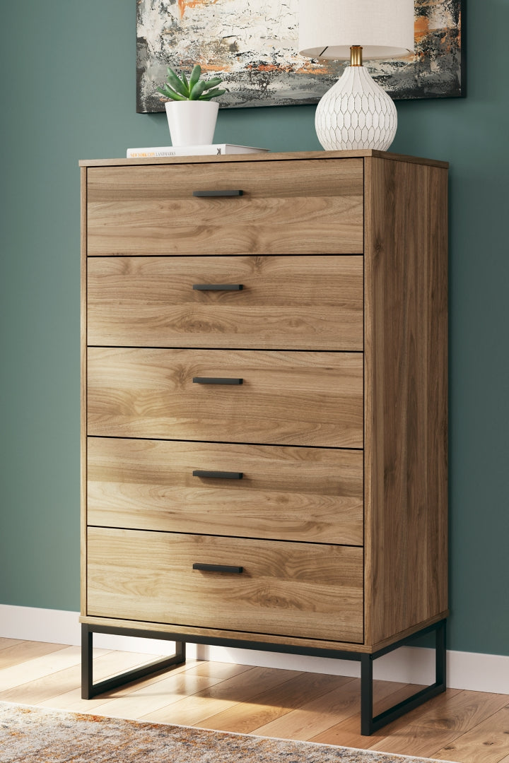 Deanlow Five Drawer Chest