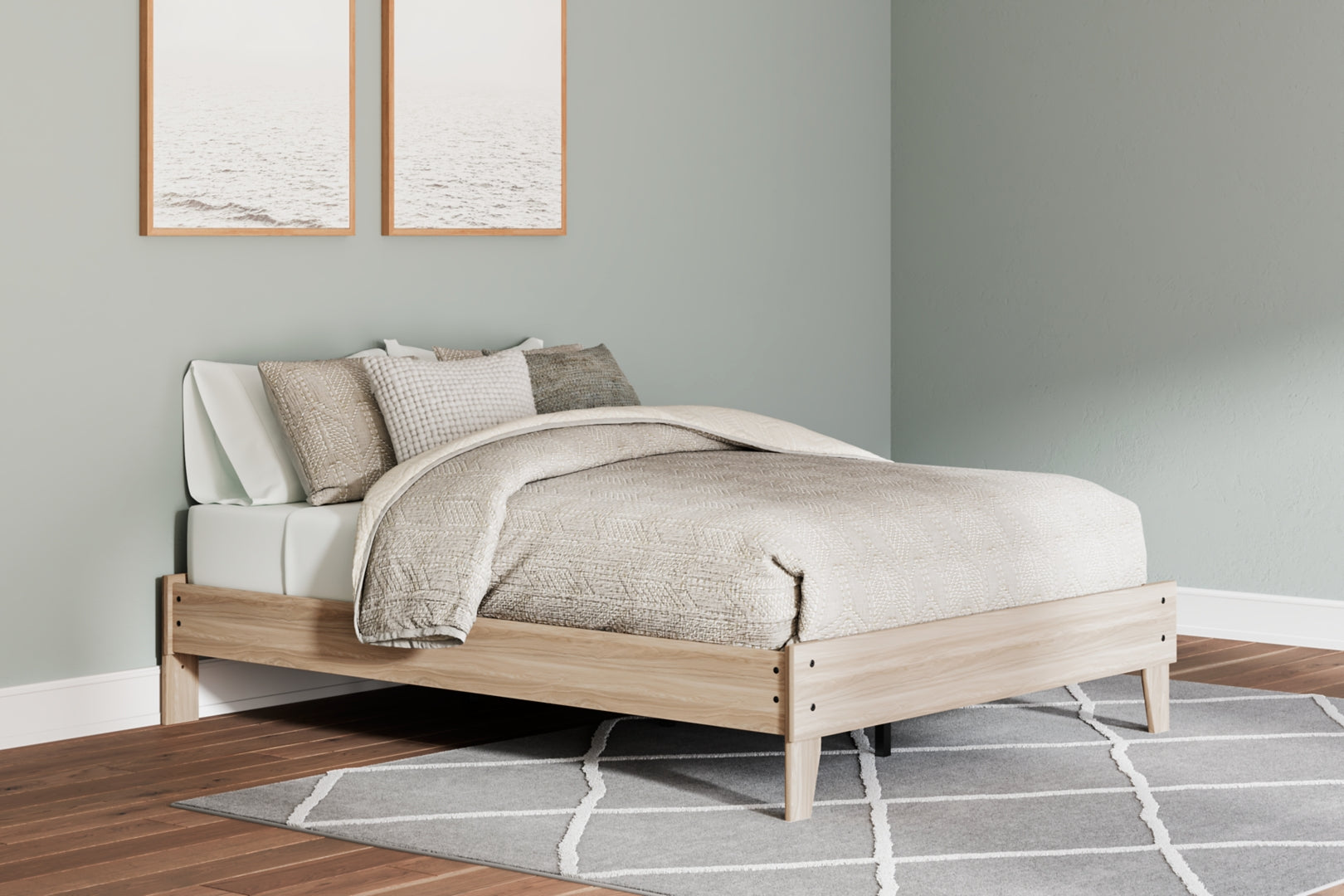 Battelle Panel Platform Bed