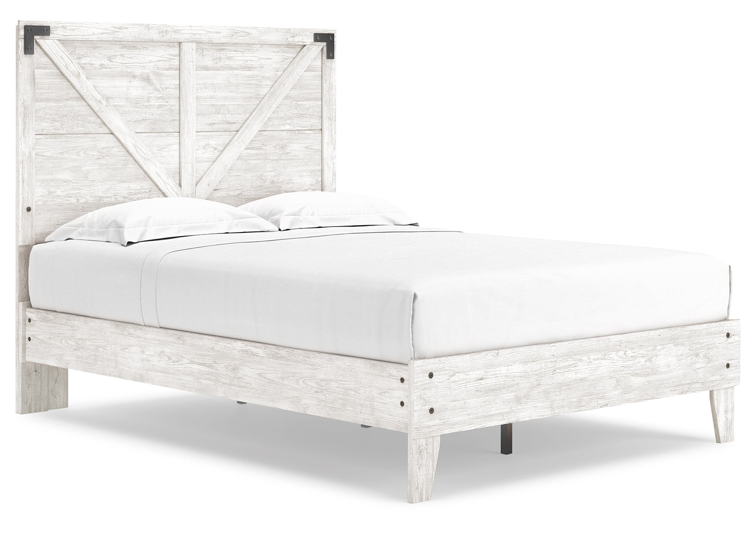 Shawburn White Panel Headboard Bedroom Set