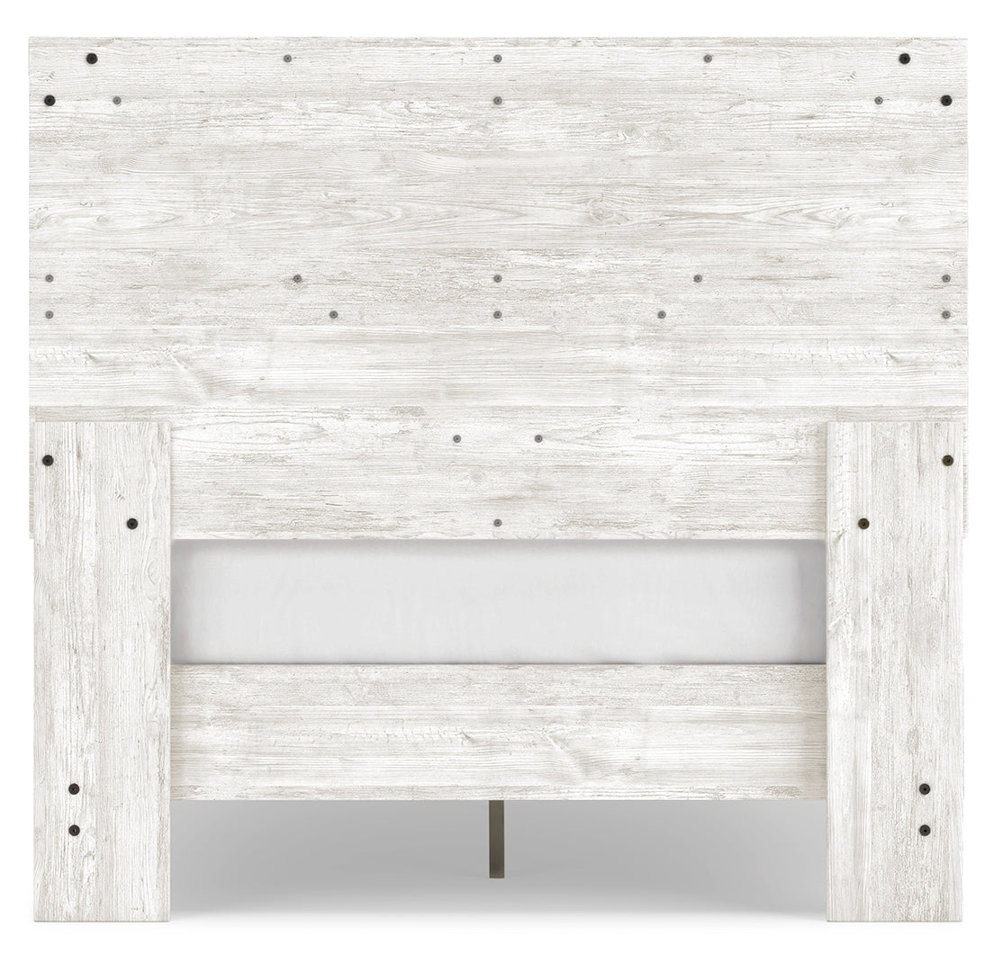 Shawburn White Panel Headboard Bedroom Set