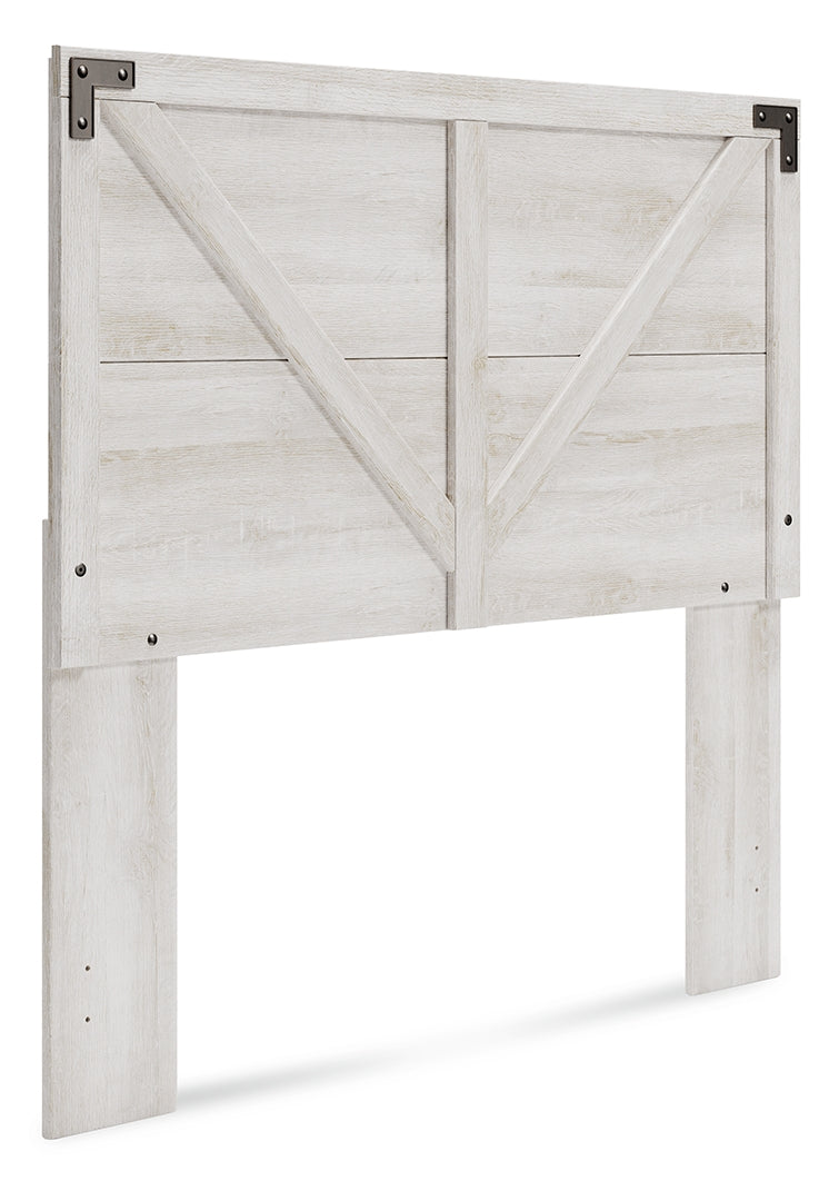 Shawburn White Panel Headboard Bedroom Set