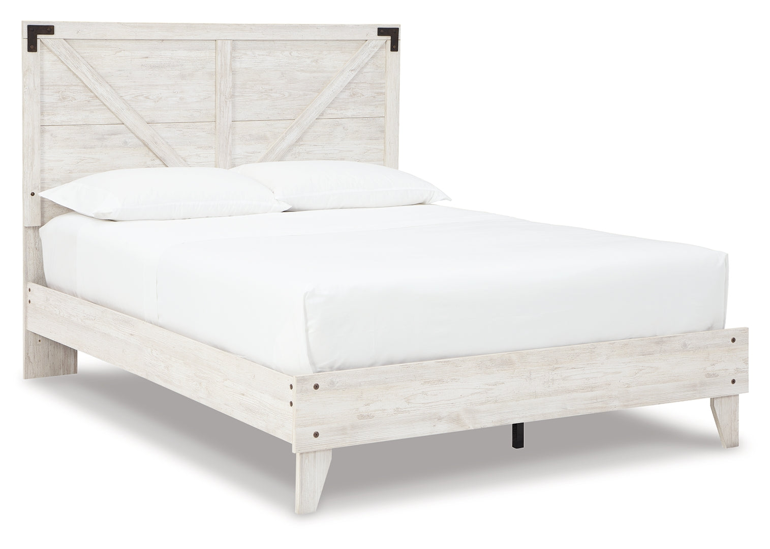 Shawburn White Panel Headboard Bedroom Set