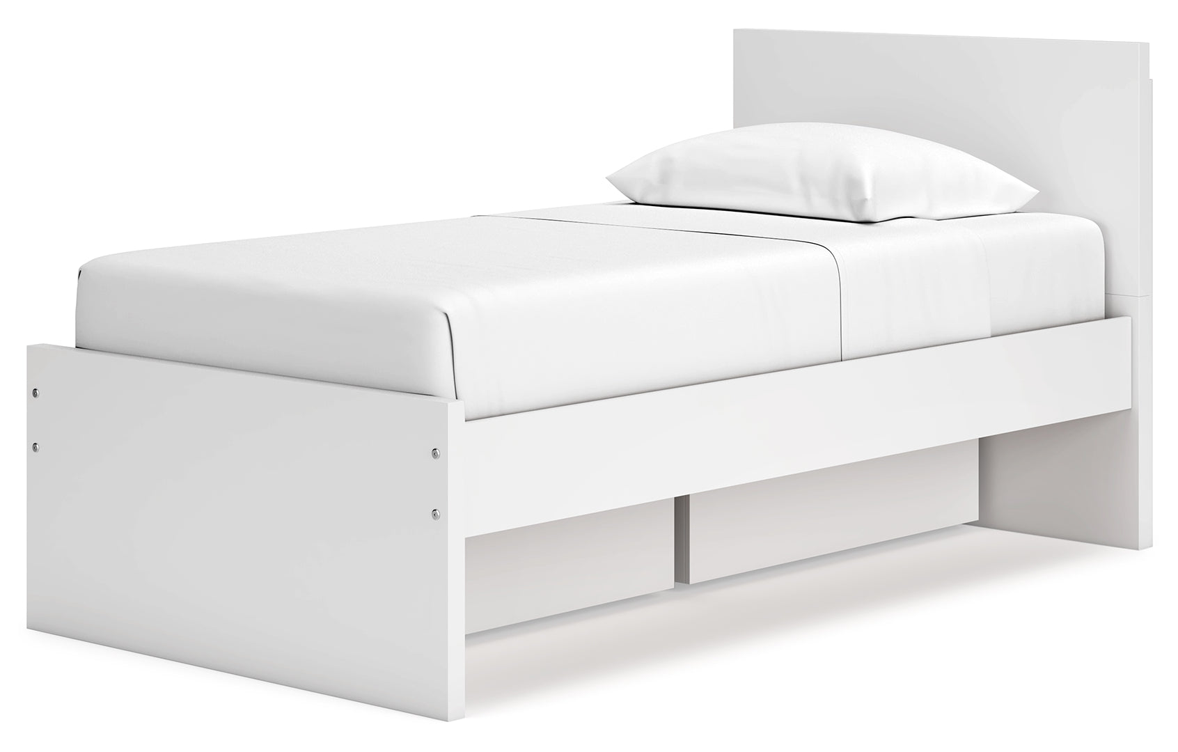 Onita Panel Platform Bed with 2 Side Storage