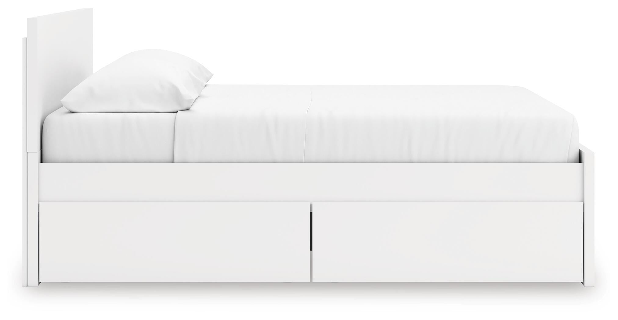 Onita Panel Platform Bed with Storage