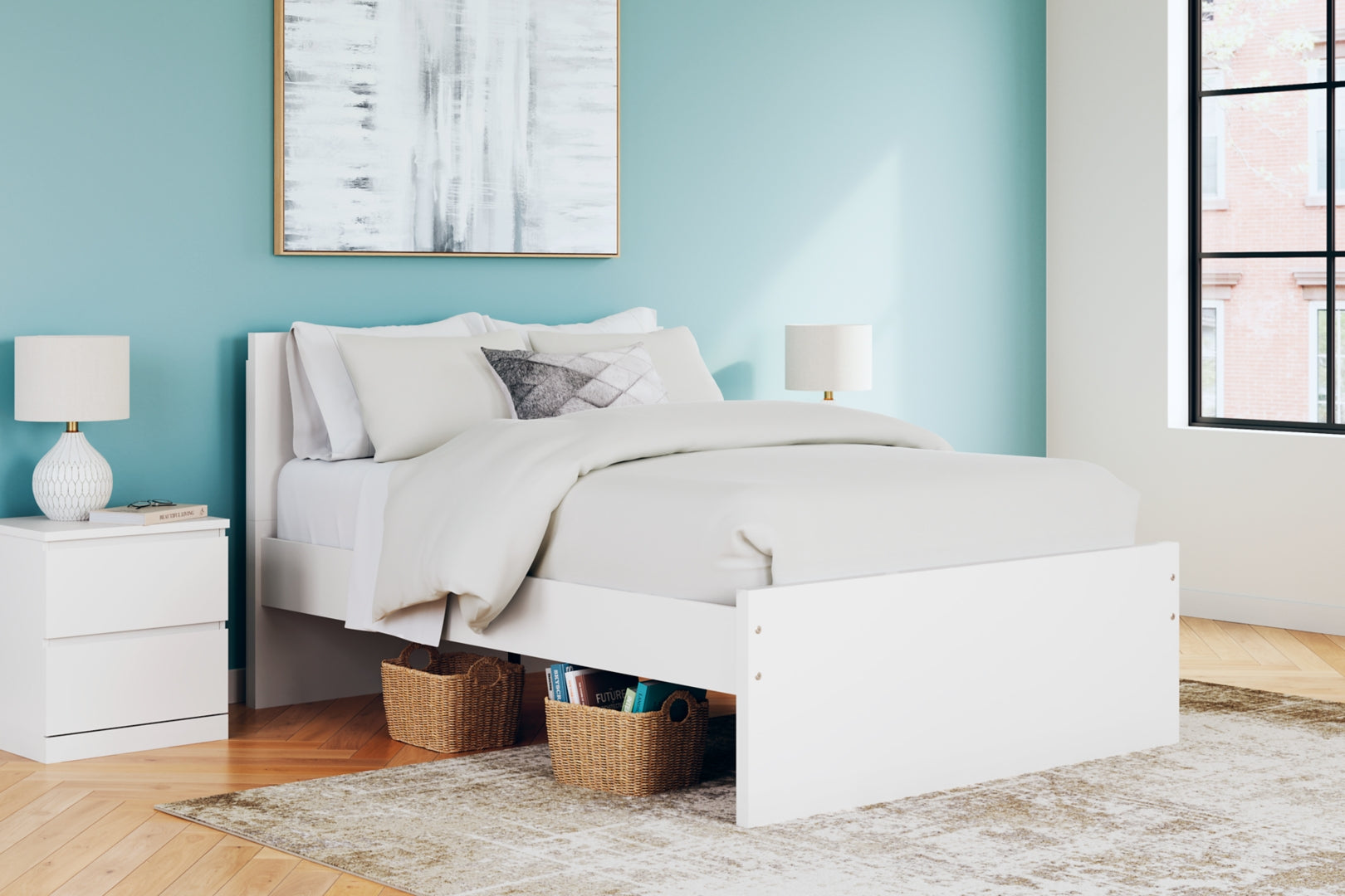 Onita Panel Platform Bed