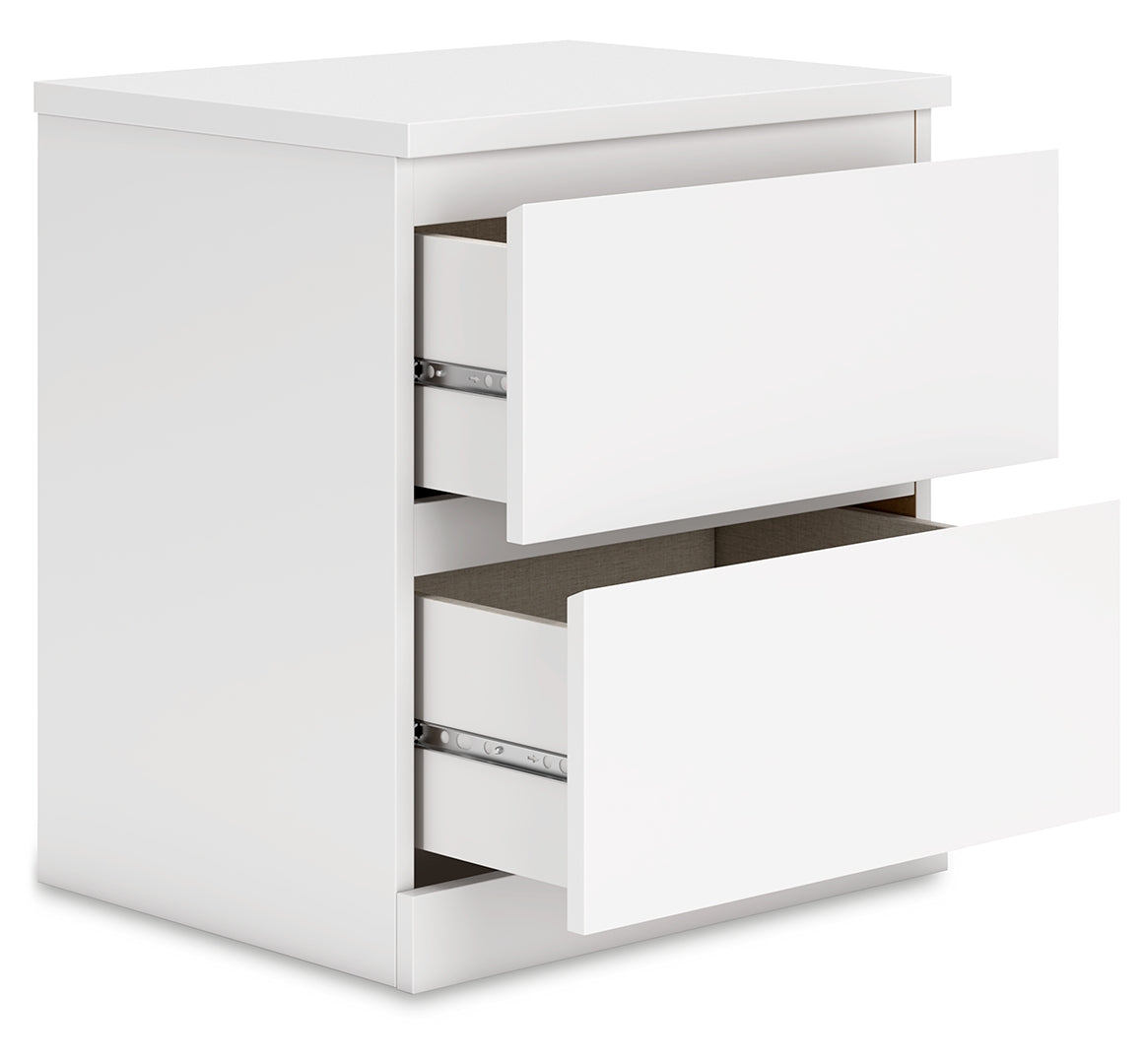 Onita Two Drawer Night Stand