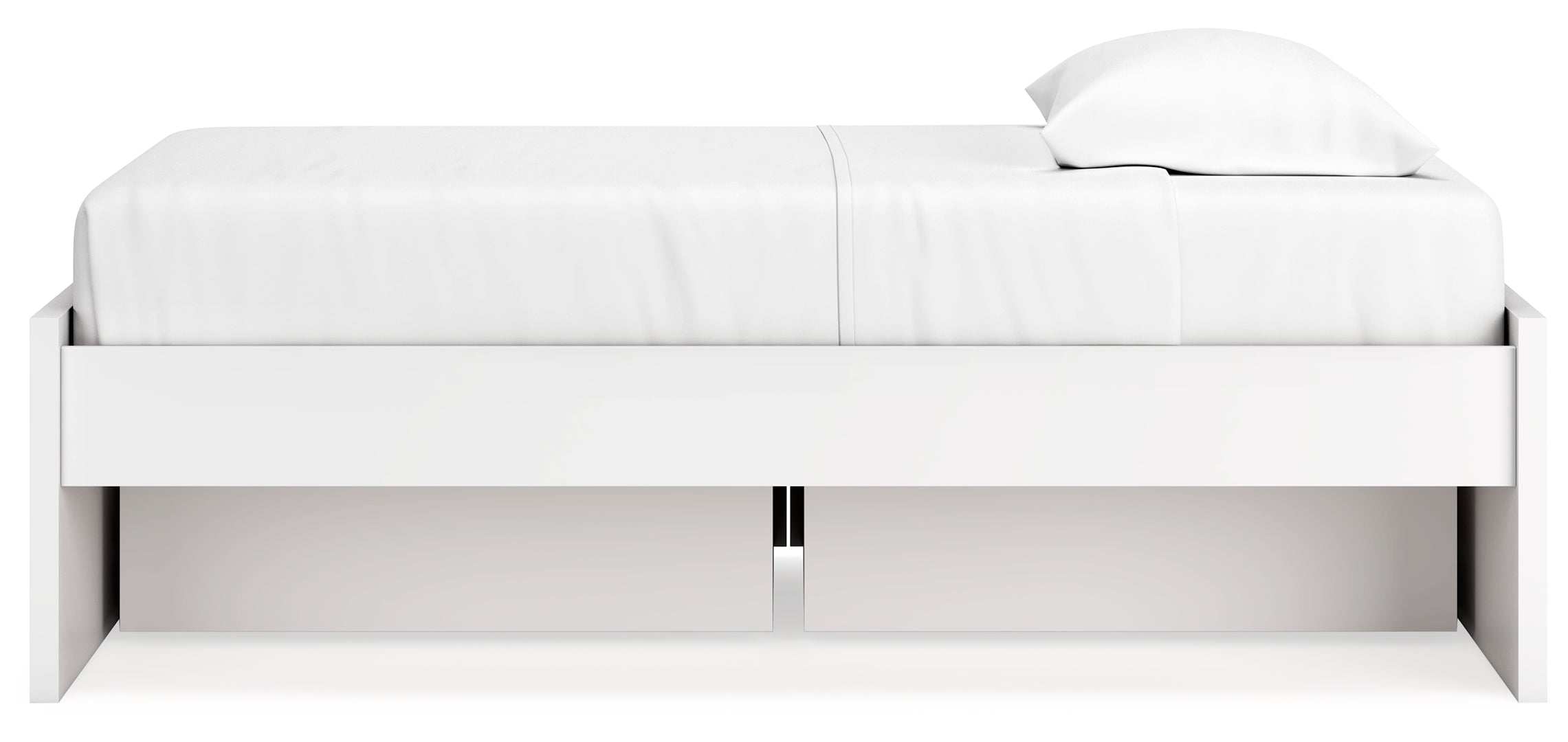 Onita Panel Platform Bed with 2 Side Storage