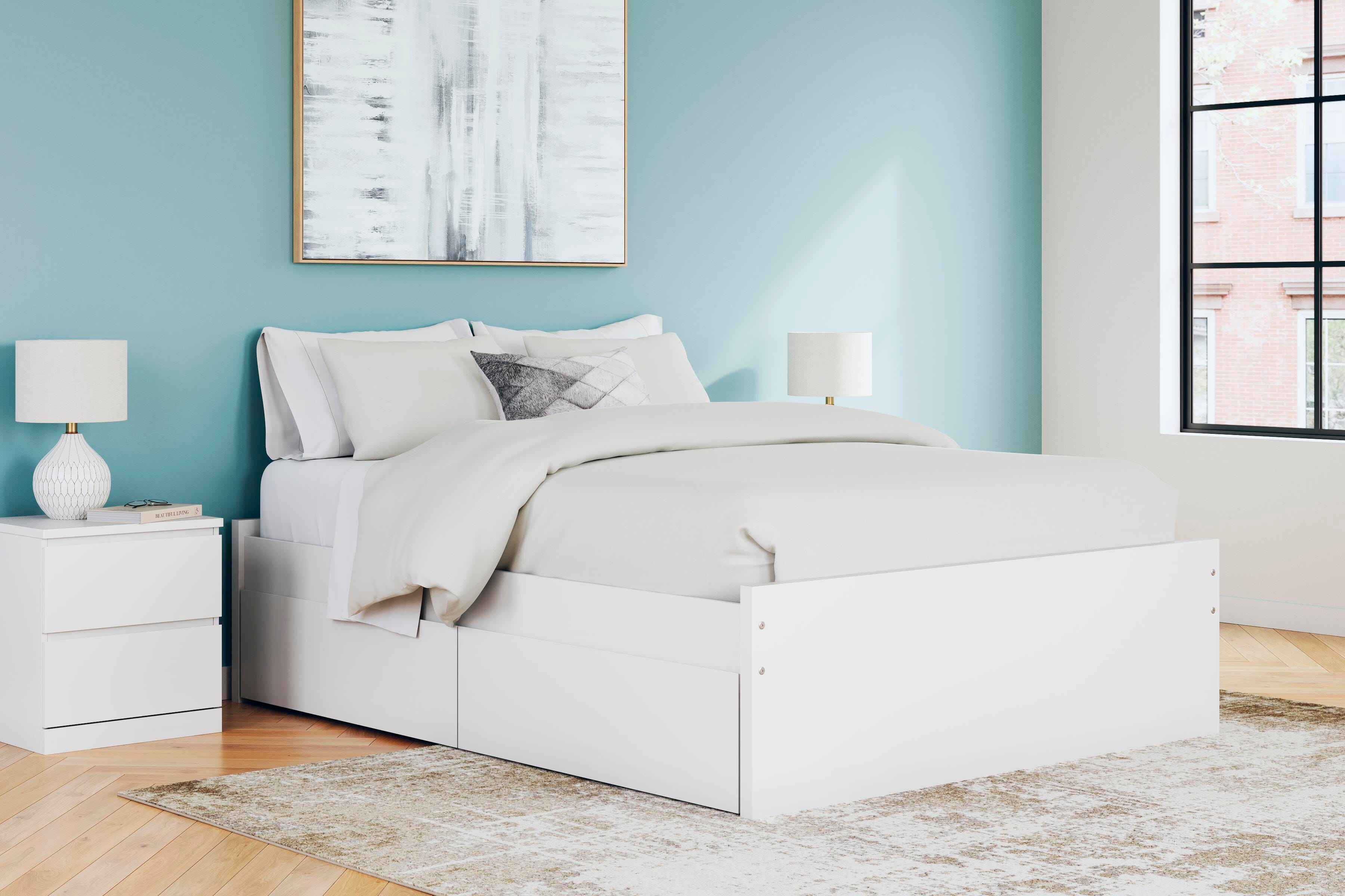 Onita Platform Bed with 1 Side Storage