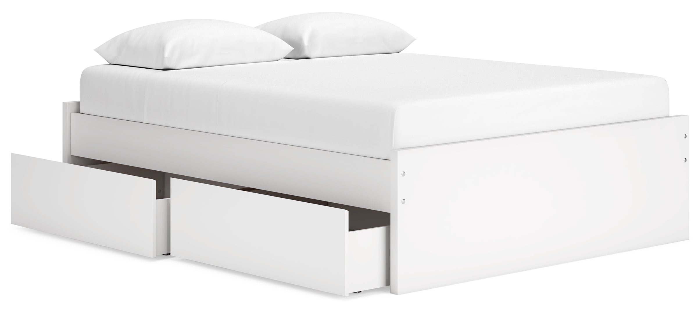 Onita Panel Platform Bed with 2 Side Storage