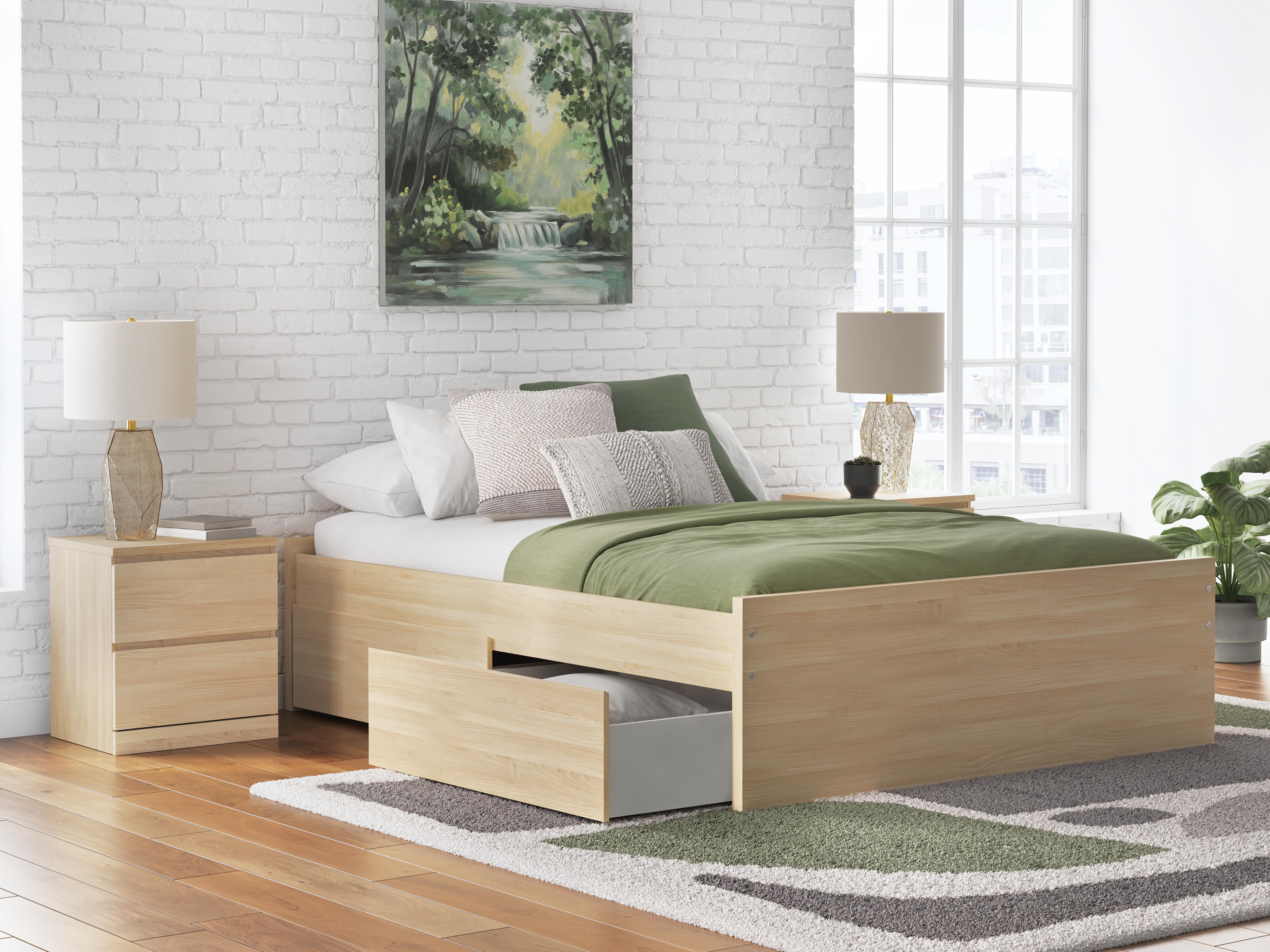 Onita Platform Bed with 1 Side Storage
