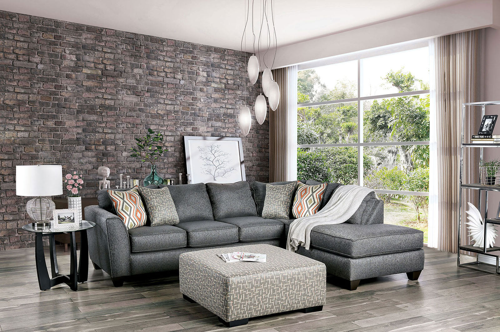 Earl Gray Ottoman