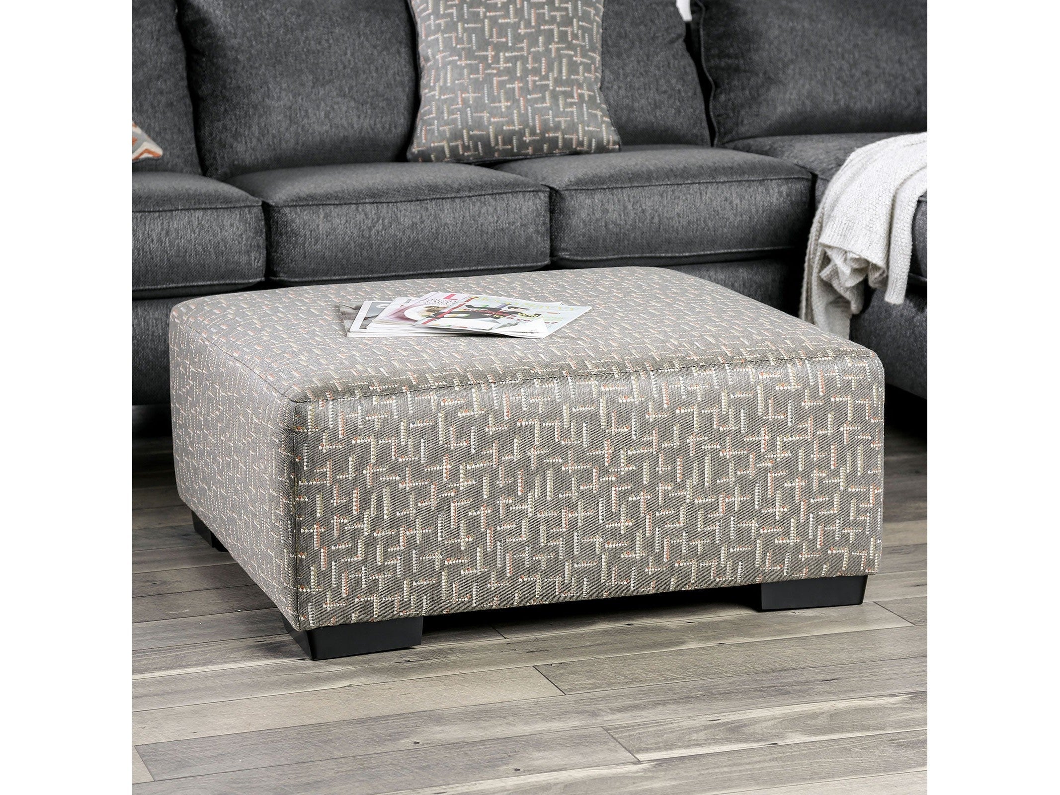 Earl Gray Ottoman