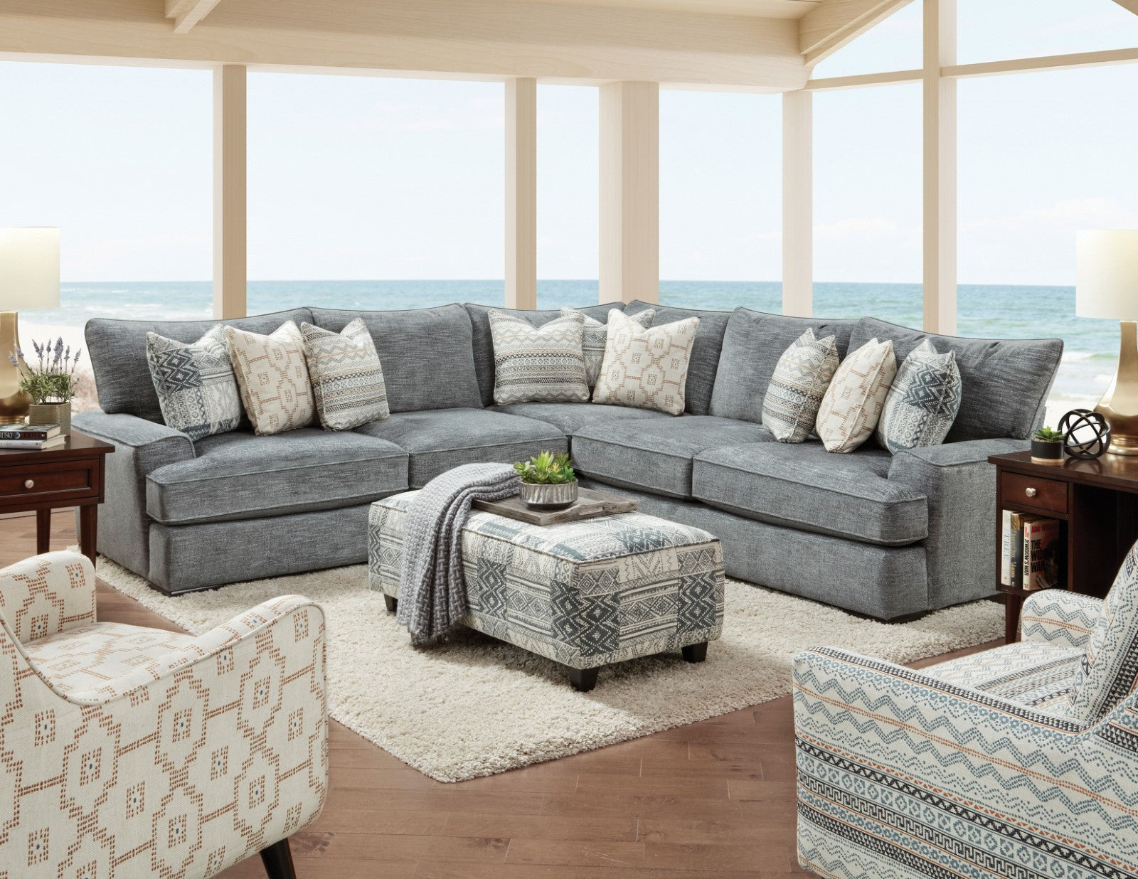 Eastleigh Tribal Multi Ottoman