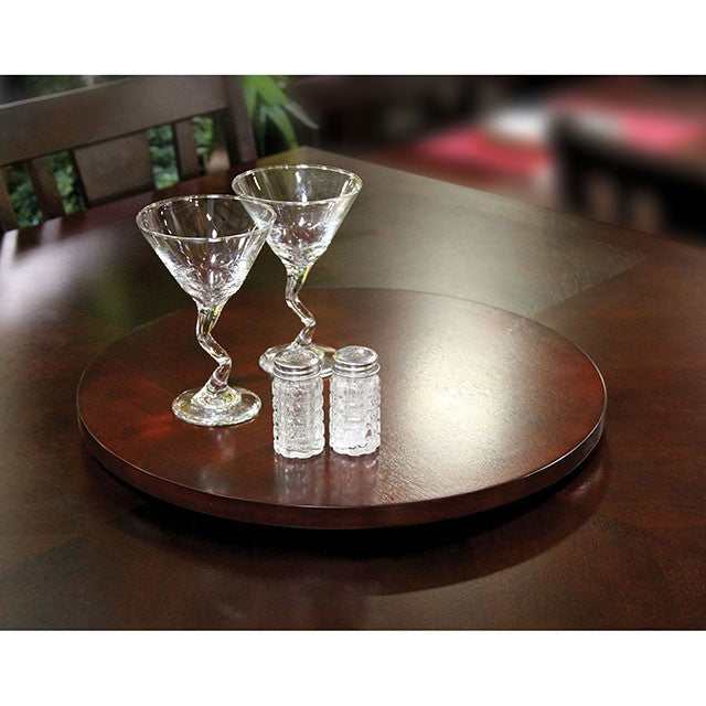 Edgewood Espresso Square Counter Height Table