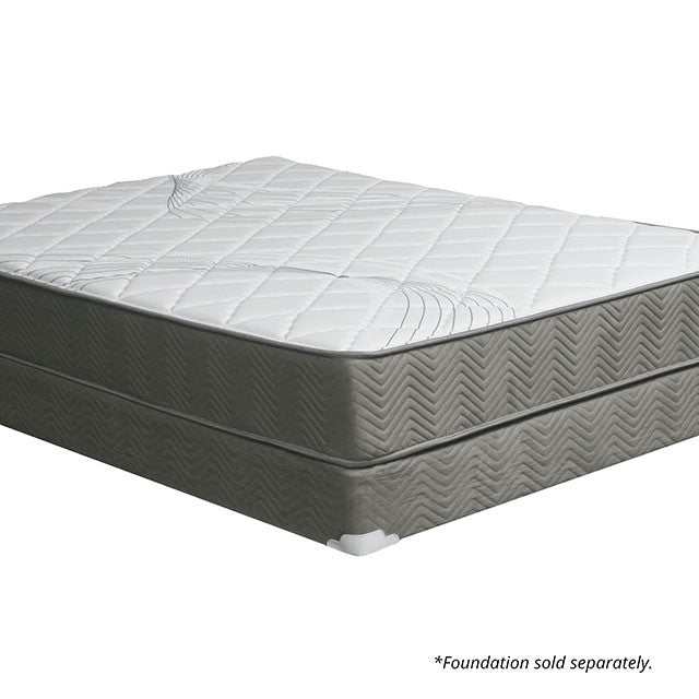 Edrea White/Gray 10" Tight Top Pocket Full Coil