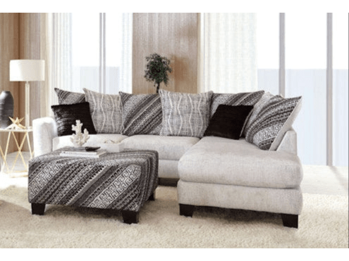 Eimear Off-white/Black Sectional