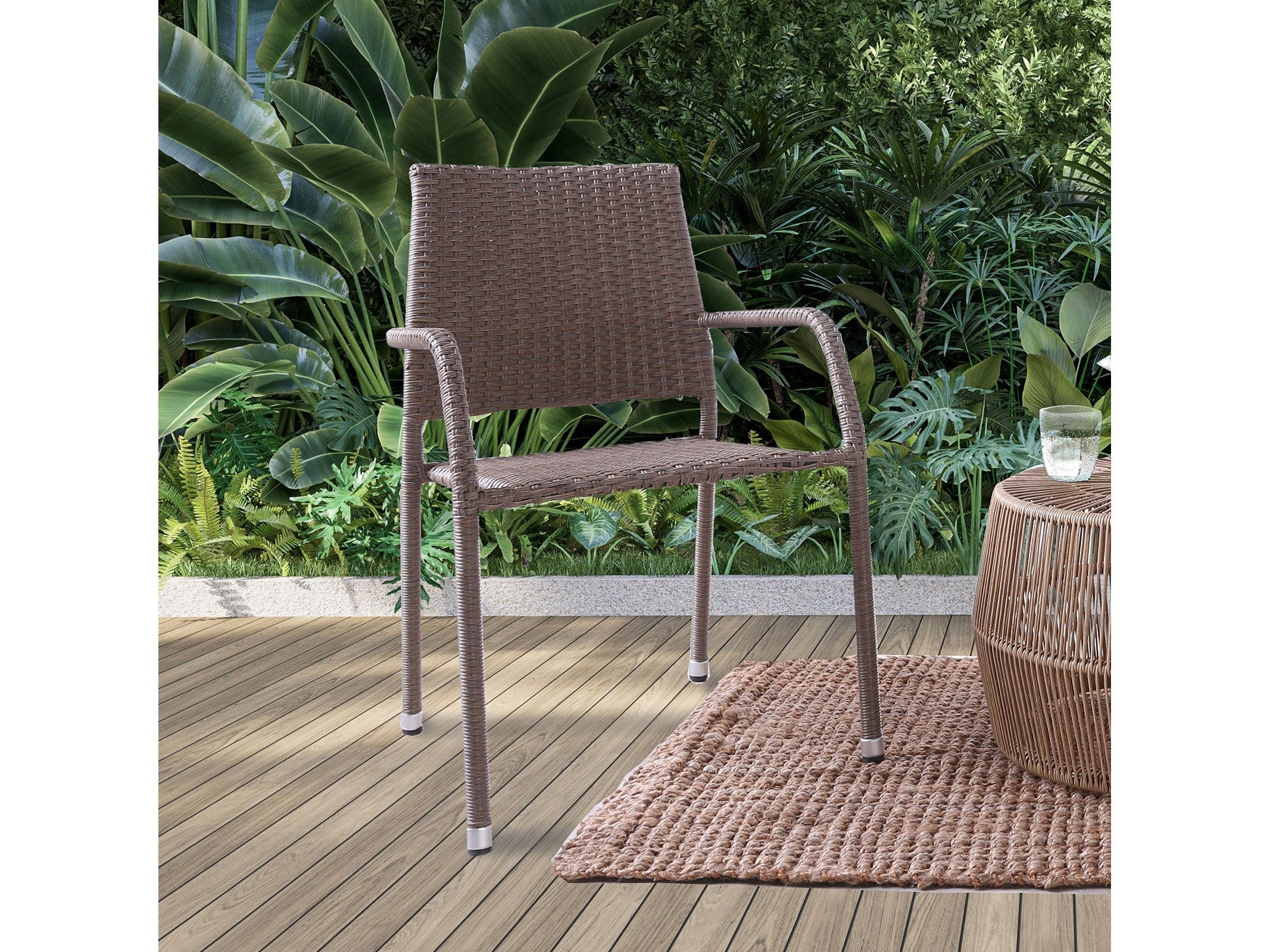 Elani Natural Stacking Chair (40/STACK)