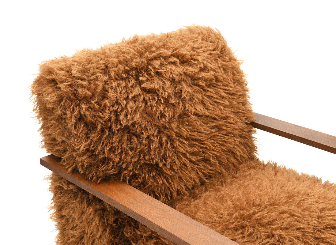 Elardo Camel Brown Accent Chair